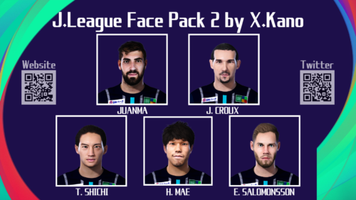 J.League Face Pack 2 by X.Kano